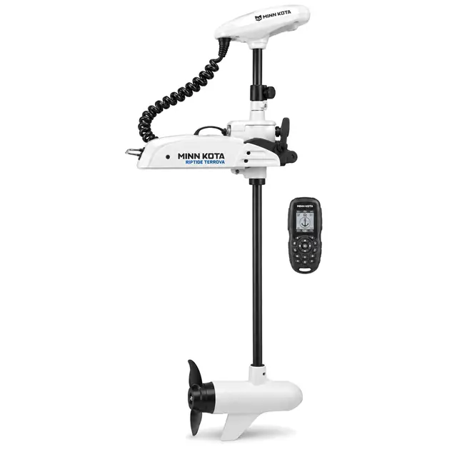 Minn Kota Riptide Terrova 112 - saltwater trolling motor for a 20 foot bay boat, product photo