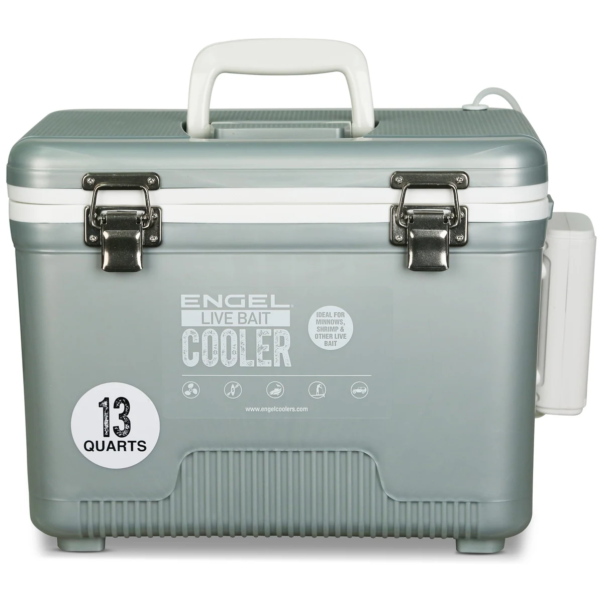 Engel 13-quart Live Bait Pro cooler with aerator