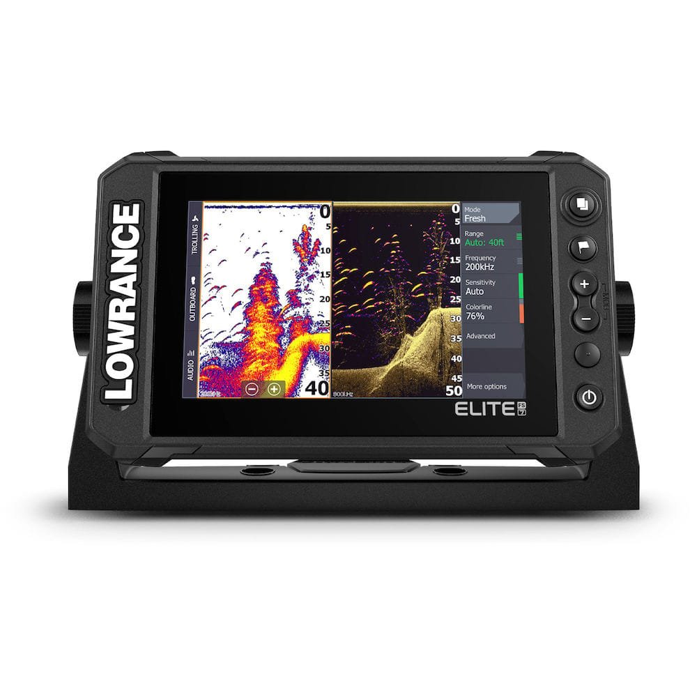 Lowrance Elite FS 7 fish finder and chartplotter