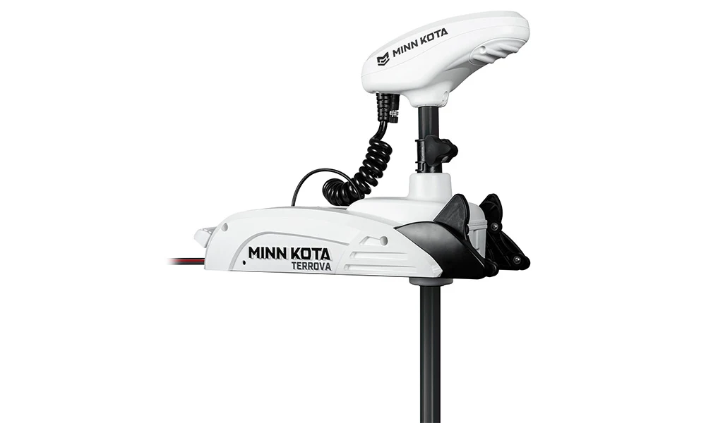 Minn Kota Riptide Kayak Terrova motor head and bow-mount housing