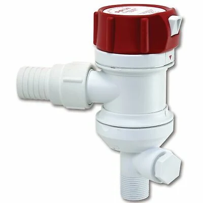 Rule Tournament 401FC livewell pump with red motor cap