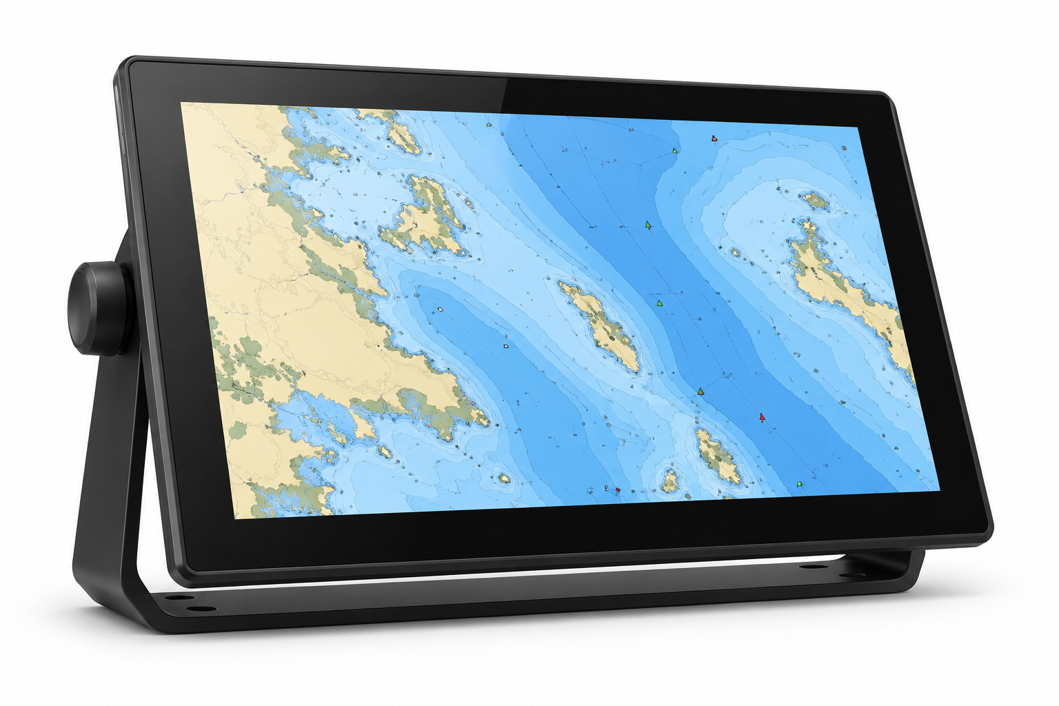 Illustrated marine display and transducer for the Garmin system discussion Illustrated marine display and transducer for the Garmin system discussion
